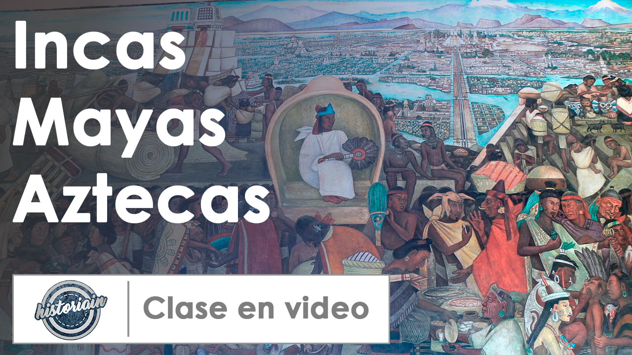 Clase en video – Incas, Mayas y Aztecas
