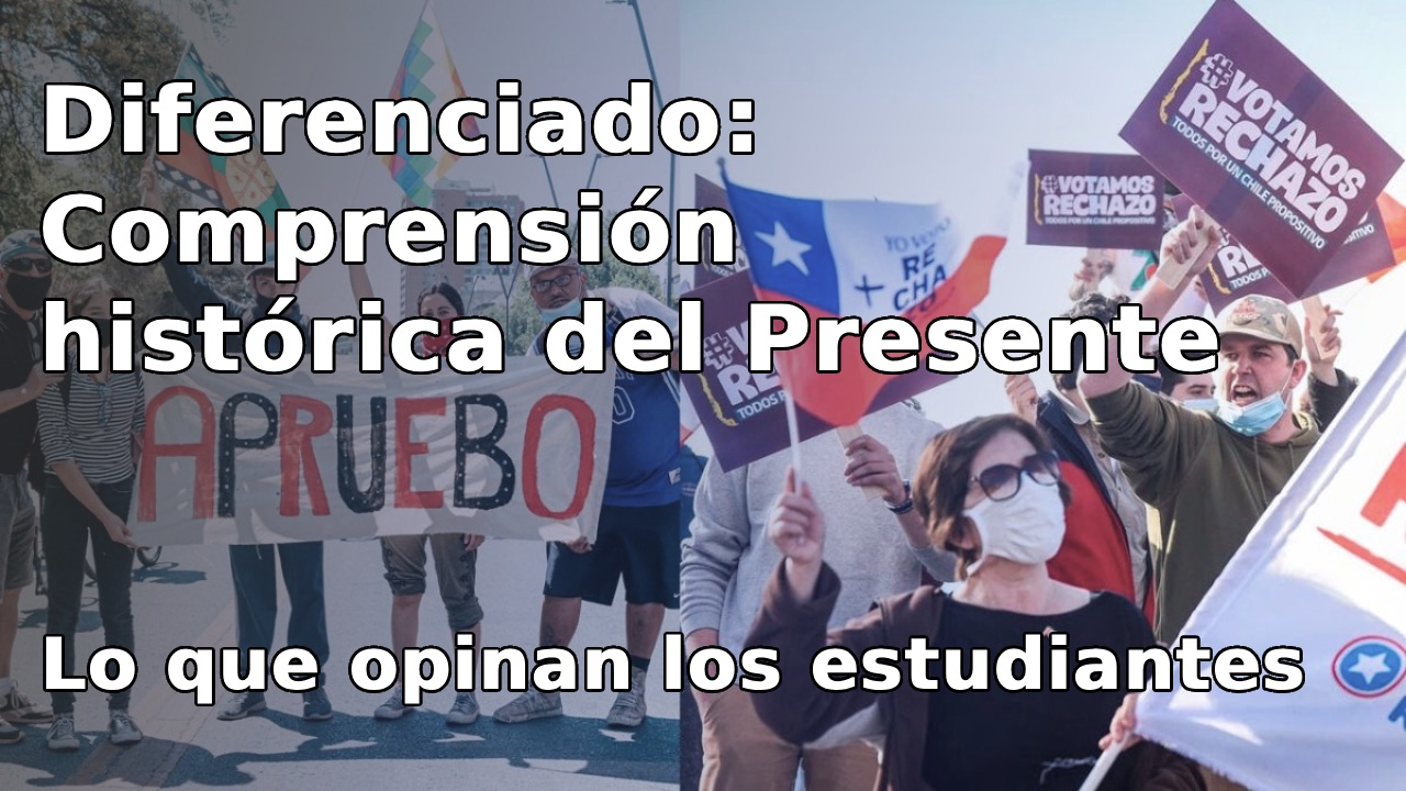 Comprensión histórica del presente: Lo que opinan los estudiantes.